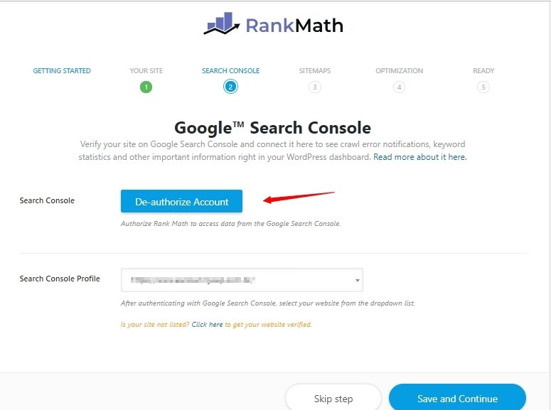 Google Search Console Rank Math