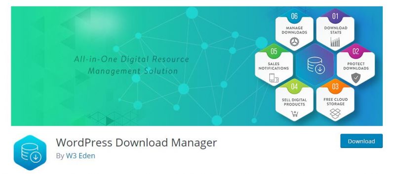 WordPress Download Manager plugin