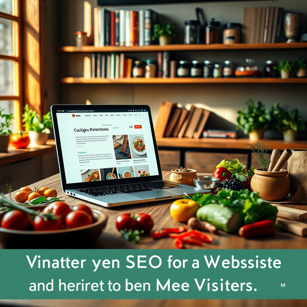 Entendendo a Importância do SEO para Sites de Receitas Imagem sobre SEO para sites de receitas